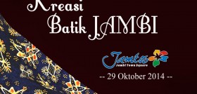 Kreasi Batik Jambi 2014